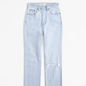 Abercrombie & Fitch | The Ankle Straight Ultra High Rise Jean